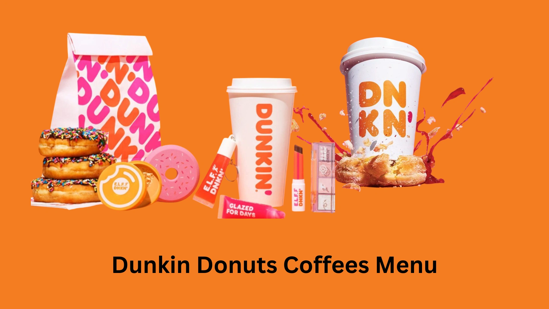 Dunkin Donuts Coffee Menu