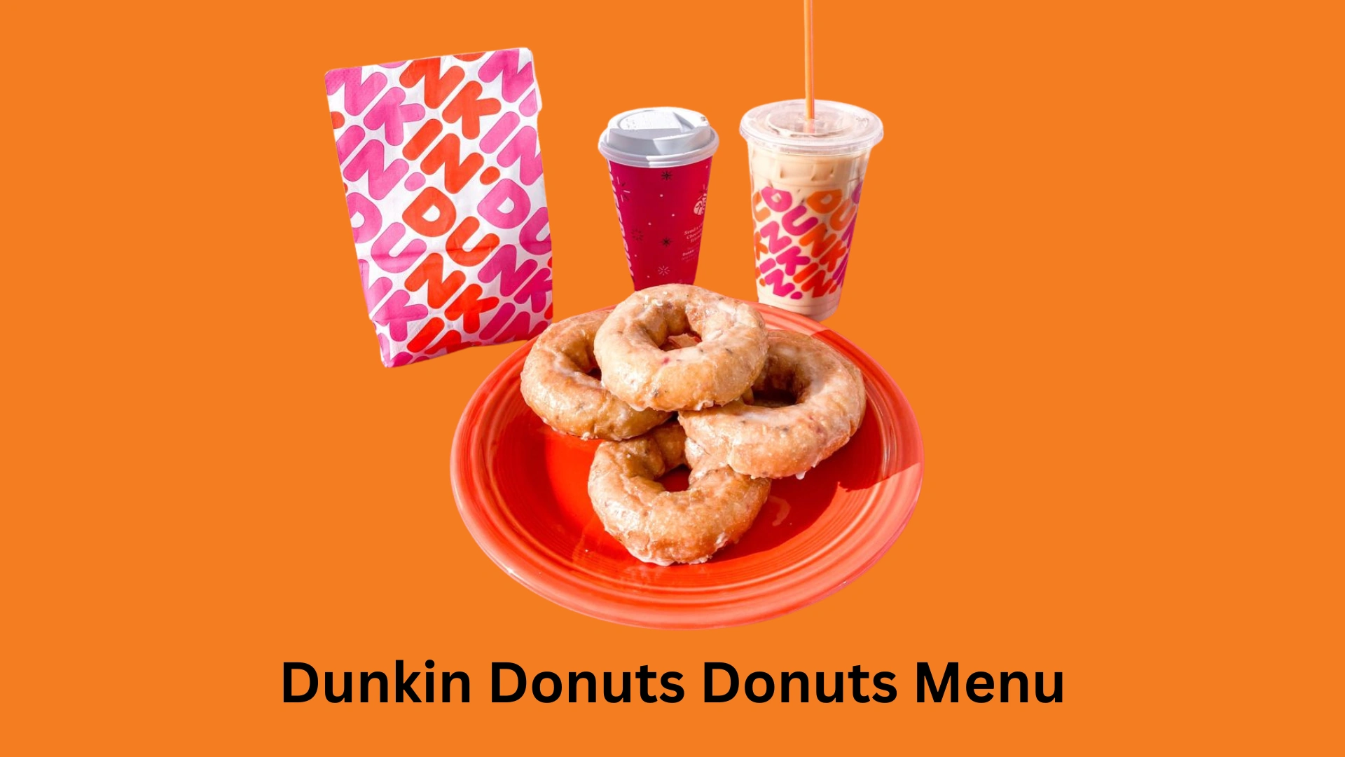 Dunkin Donuts Donuts Menu