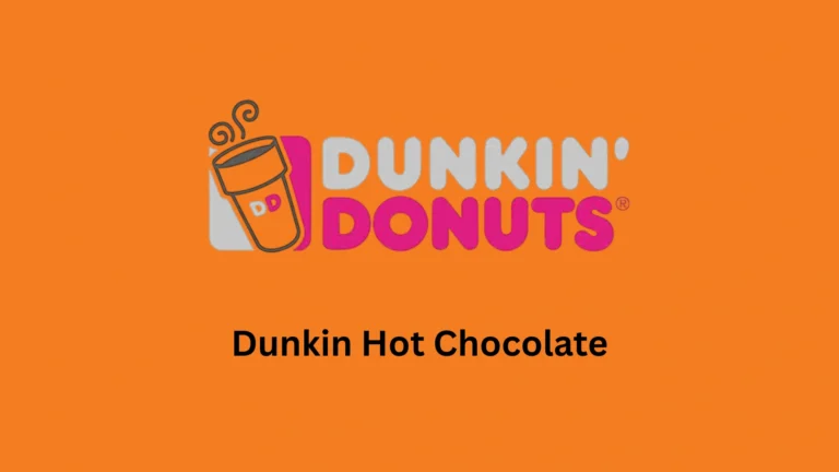 Dunkin Hot Coffee